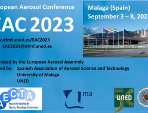 dnota presente en la European Aerosol Conference de Málaga del 3 al 8 de septiembre