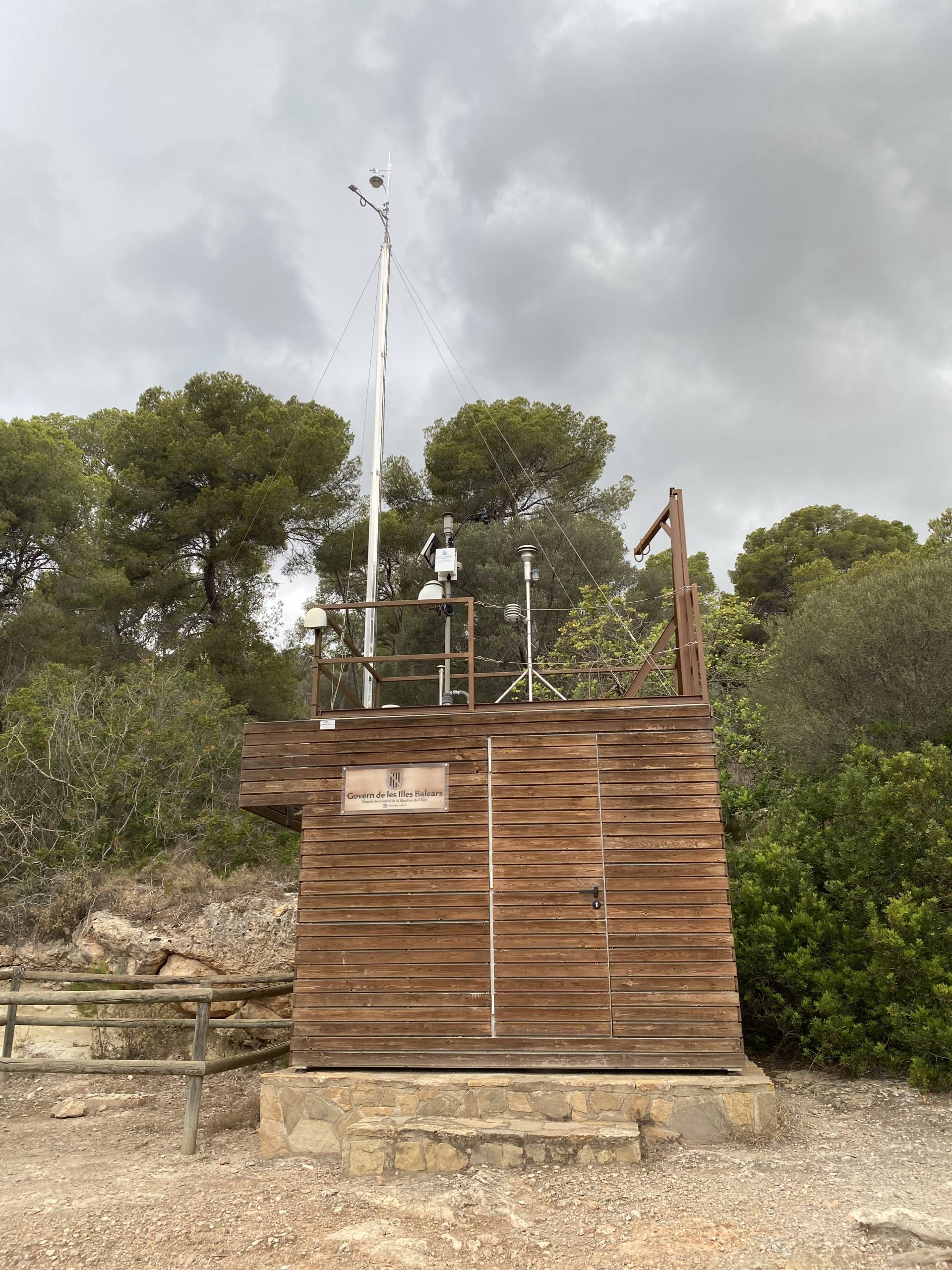 Air Quality Monitoring Castell de Bellver en Mallorca